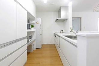 対面キッチンに改修