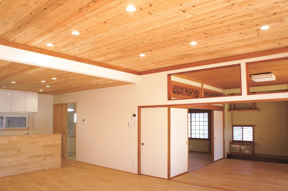 無垢材を活かしつつ、暖かくて地震にも強い高性能なバリアフリー住宅へ実家をリノベーション。施工は函館の東商建設。