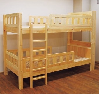 ヒノキの二段ベッド（参考商品）