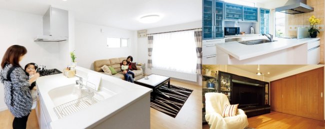 世代別リフォーム　60代　６０代のリフォーム、リノベーション。多世代同居。身体機能の衰えに備えたバリアフリー化。手入れの楽な家。在宅介護になっても安心して快適に生活できる家。生活動線の再検討から始めて、リフォーム計画。介護への備え。介護者・介助者になることが多い同居家族への負担を、リフォームによって、あらかじめ軽減することができます。１人の空間がほしい。戸建てでは、外壁材や屋根材を耐久性の高いものにしたり、ロードヒーティングや融雪槽を取り入れて除雪の負担を減らす、外周りのリフォームがあります。