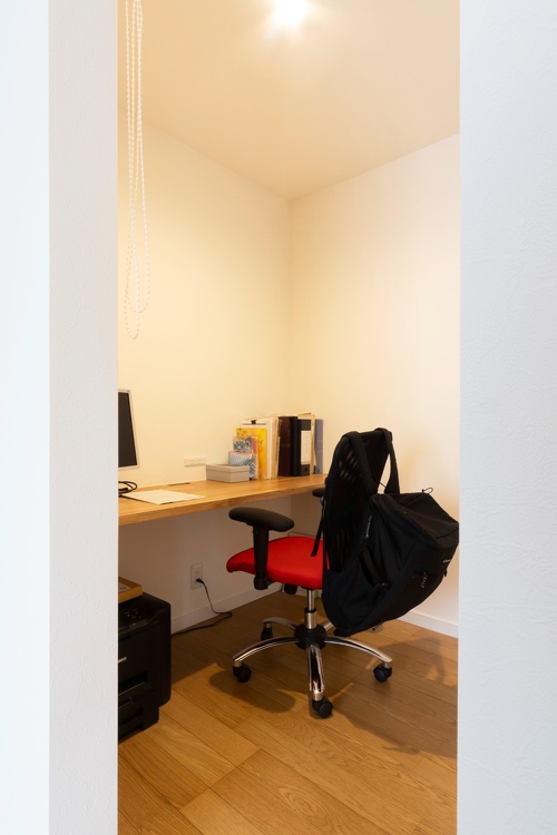 リノベモデルハウスを参考にした書斎スペース