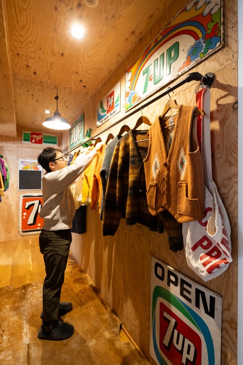 丁寧に保存されたご主人のコレクション