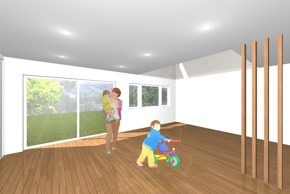 築45年を性能向上リノベで児童施設に_イメージ②