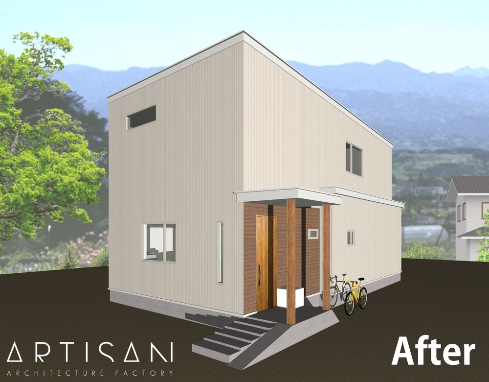 アルティザン建築工房_7月27日中古リノベーション完成見学会_外観イメージ
