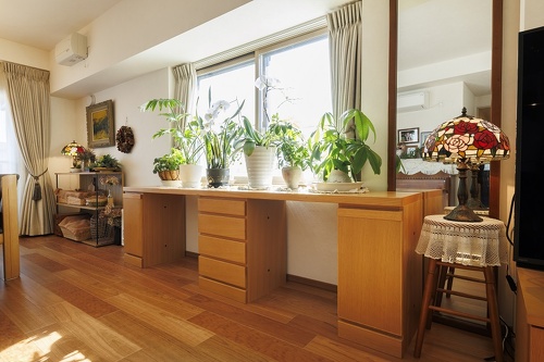 愛用の家具がしっかりなじむように考えてリフォームしました