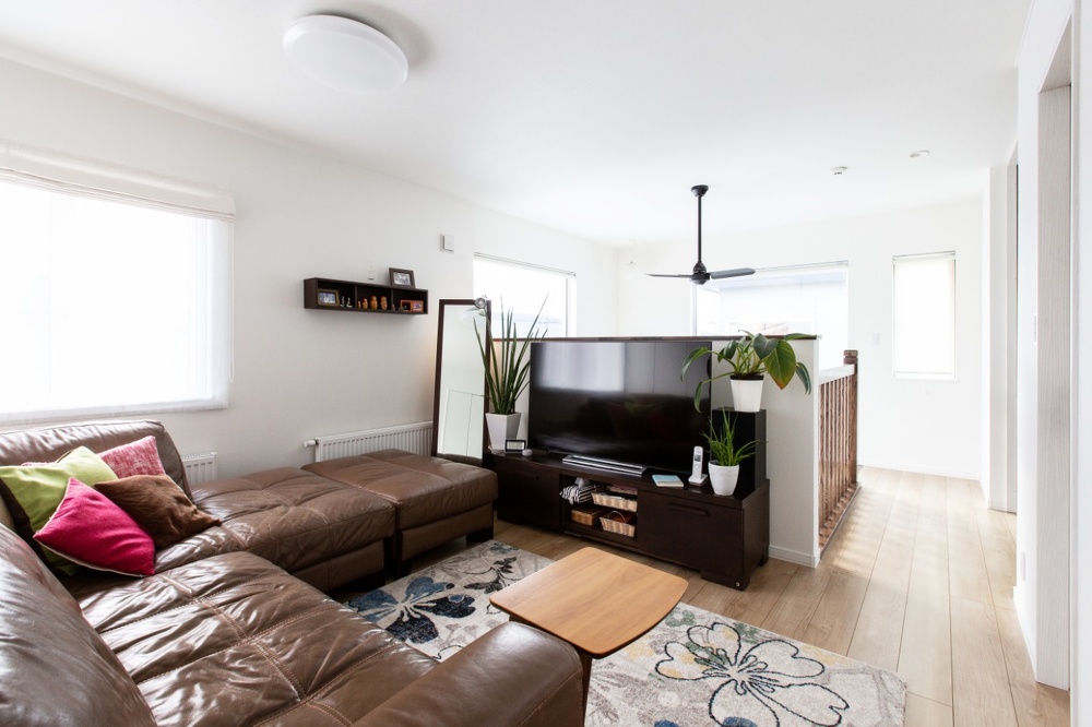 エコジョーズはクローゼットの中に設置。