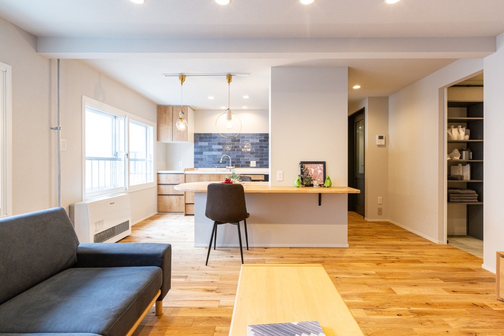 ㈱ブリッジ_リフォーム相談会会場_マンションモデルルーム_LDK