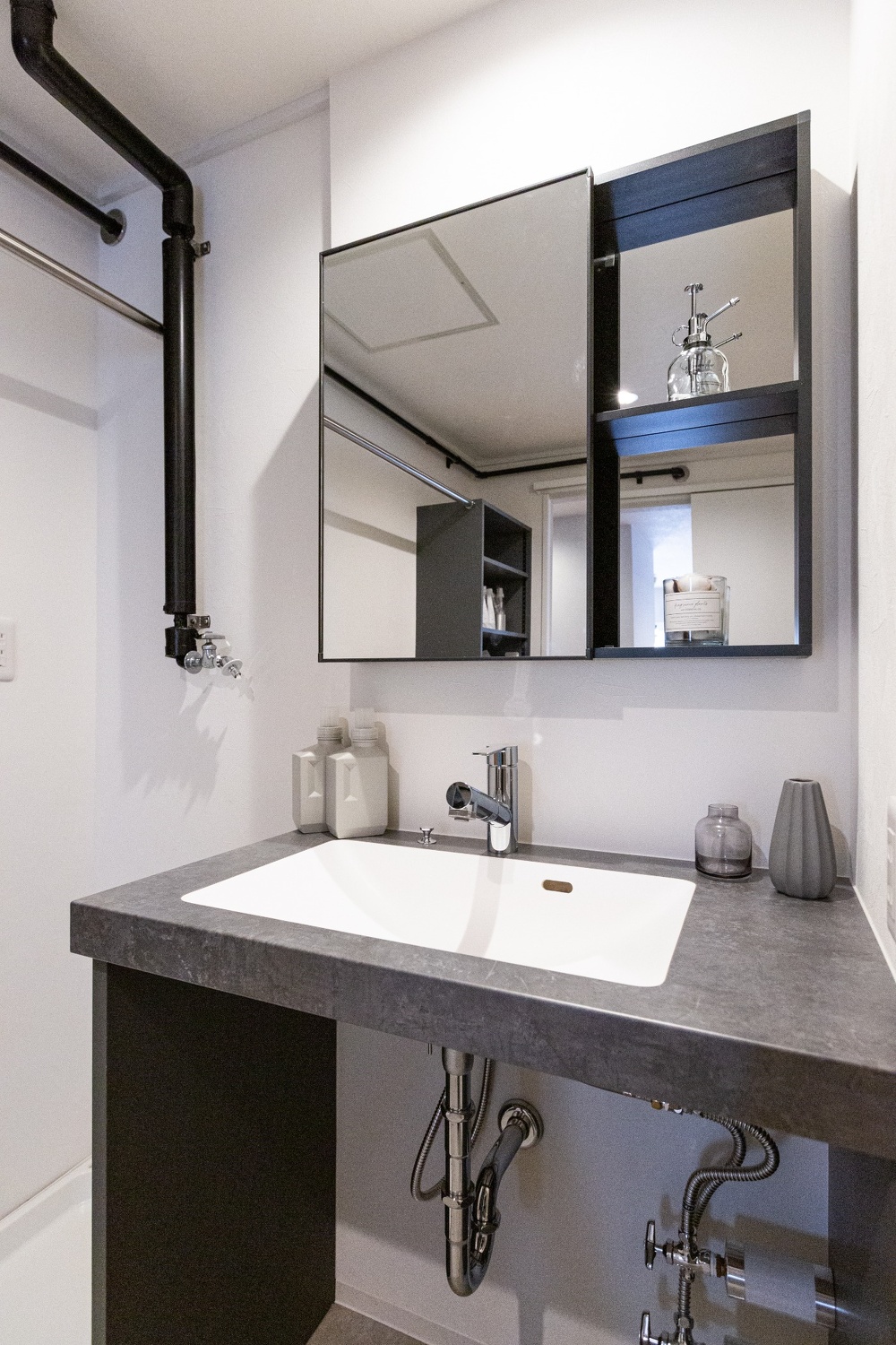 ㈱ブリッジ_リフォーム相談会会場_マンションモデルルーム_洗面