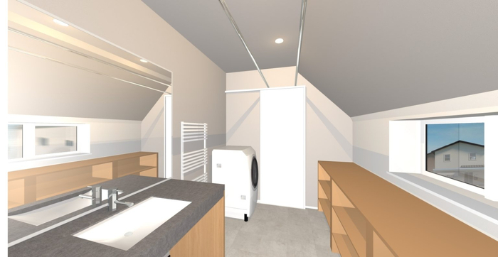 6月16日(日)アルティザン建築工房の実家を2世帯にリノベーション！完成見学会_リビングイメージ