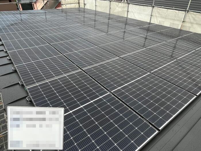 アルティザン建築工房_子育て世代のZEHリノベーション完成見学会_太陽光発電パネル13.5kW搭載