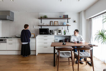 R&R studioの施工事例のリンク｜広く住まう空間を目指し、祖父母の家を明るく機能的にリノベ｜札幌｜実家｜リノベーション｜マンション