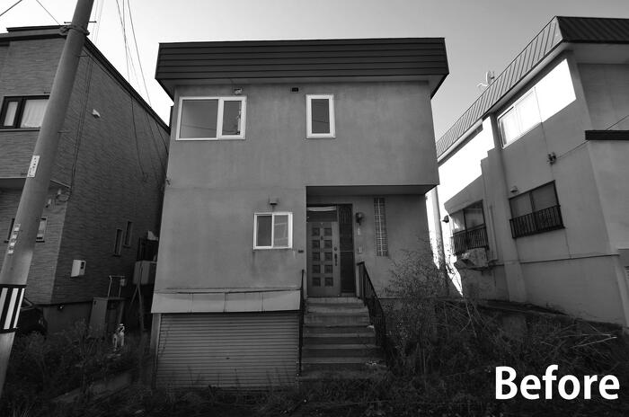 YUCACOリノベ見学会／外観Before写真