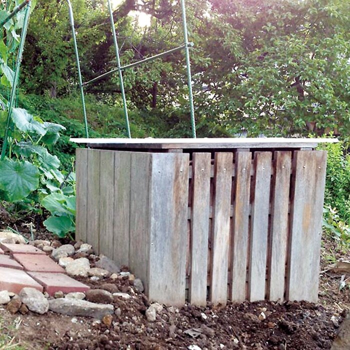 青森ヒバで作ったコンポスト